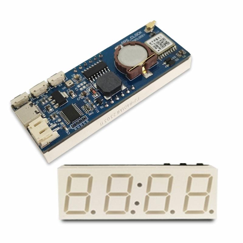 Beidou GPS LED Speedometer Car Overspeed Alarm Speed Clock Temperature Humidity Cycling Speedometer