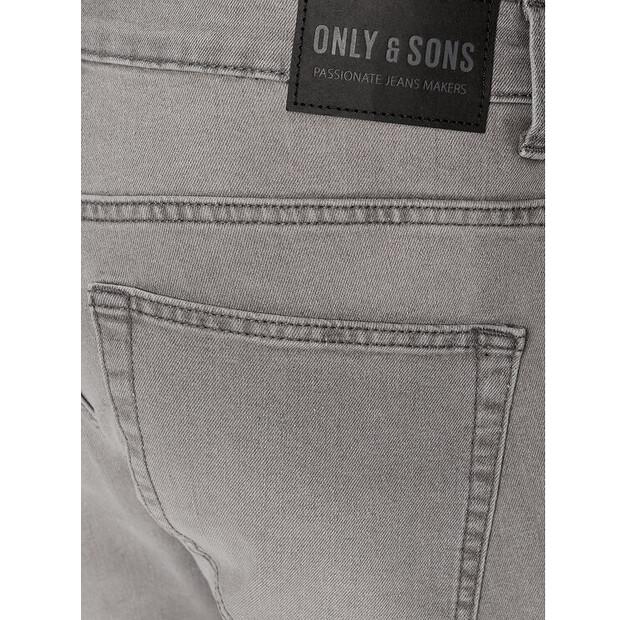 Джинсы Only & Sons Loom 22027617 серый Slim Fit