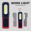 Portable High-brightness COB Inspection Light, Adjustable Outdoor Inspection/camping Flashlight, LED Work Light