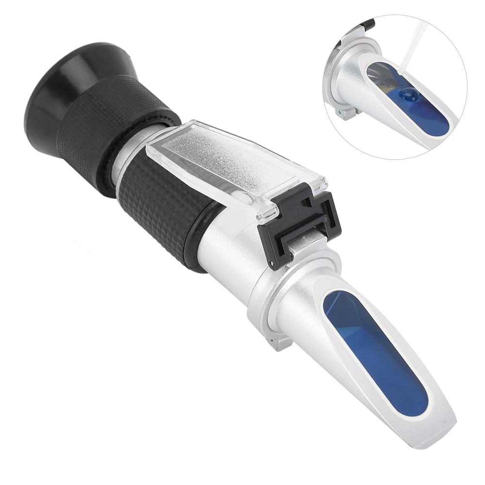 Handheld Refractometer Sugar Concentration Meter Densitometer 0?50% Sugar Tester Meter