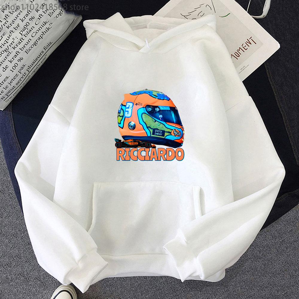 2022 F1 car Mclaren Team с Mcl36 автомобильные толстовки Daniel Ricciardo шлем толстовка F1 Y2k одежда для женщин и мужчин уличная одежда унисекс