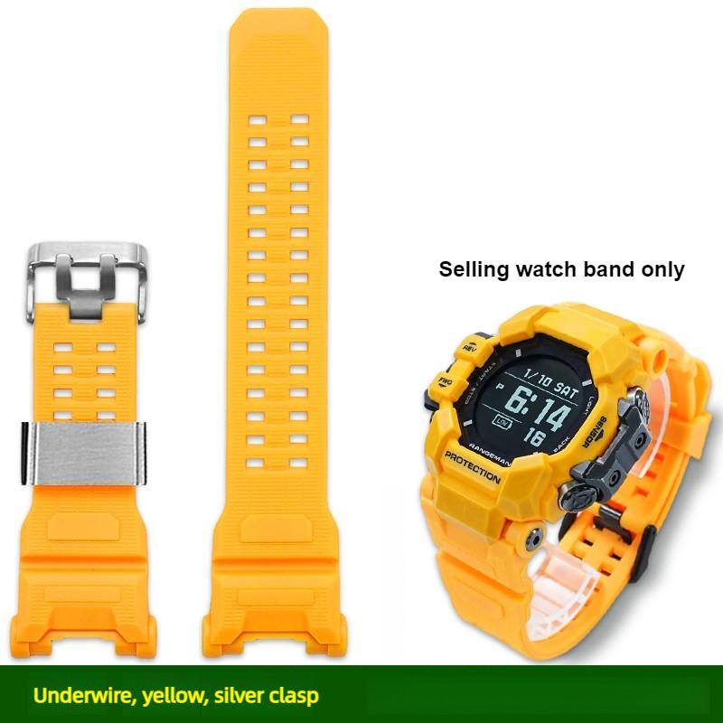 GPRH1000 Силиконовый ремешок для часов Для G-SHOCK Casio 3554 Cat Man Three GPR-H1000 Резиновый силиконовый Браслет ремешок для часов Мужской ремешок пояс