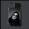 Чехол для телефона с изображением музыкальной группы O-Ozzy Osbourne для iPhone 16,15,14,13,12,11,Mini,Pro,MAX Серый Матовый Ударопрочный Мягкий Чехол