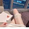 Women's Sexy Lace Stockings Non-Slip Black White Mesh Thigh-Highs Soft Comfortable Stockings for Parties Events