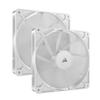 Corsair RS140 PWM 140mm PC Case Fan Daisy Chainable Dual Pack White CO-9050195-WW