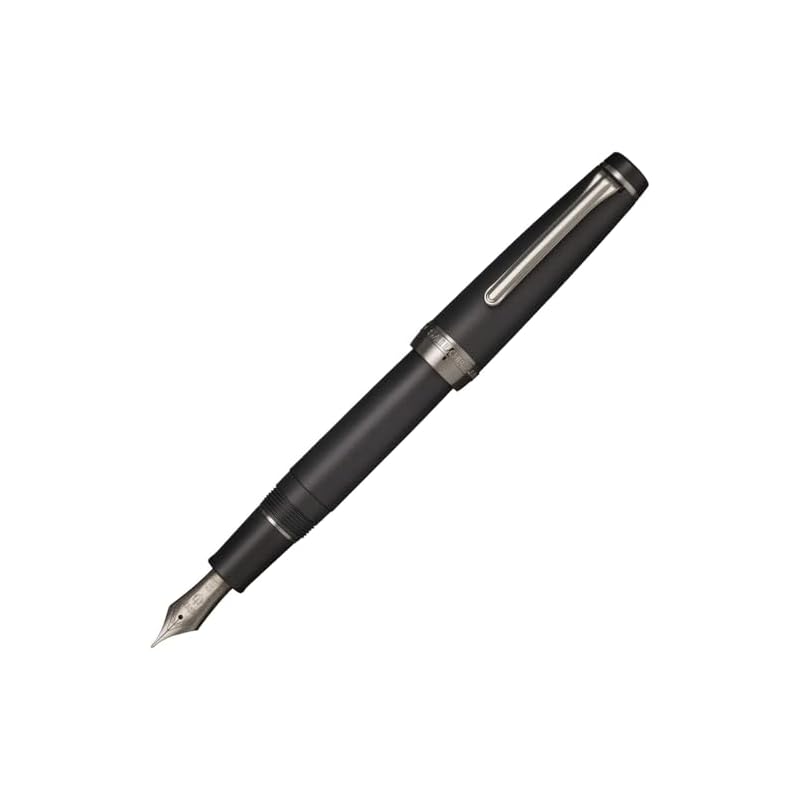 Перьевая ручка Sailor Professional Gear Imperial Black, тонкий стержень 11-3028-220