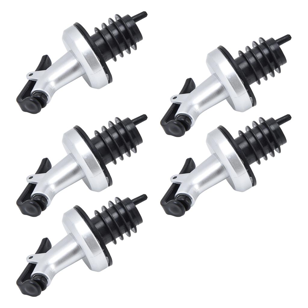 5 шт., носик для бутылки с маслом, герметичная безопасная пробка для бутылки с винным уксусом для кухни, ресторана