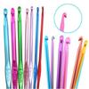 3 шт./набор алюминиевых крючков для вязания случайные цвета спицы для вязания металлические спицы подарок маме