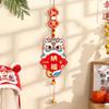 Blessing 2025 New Year Lucky Pendant Festival Fu Character Hanging Ornament  Home New Year Decor