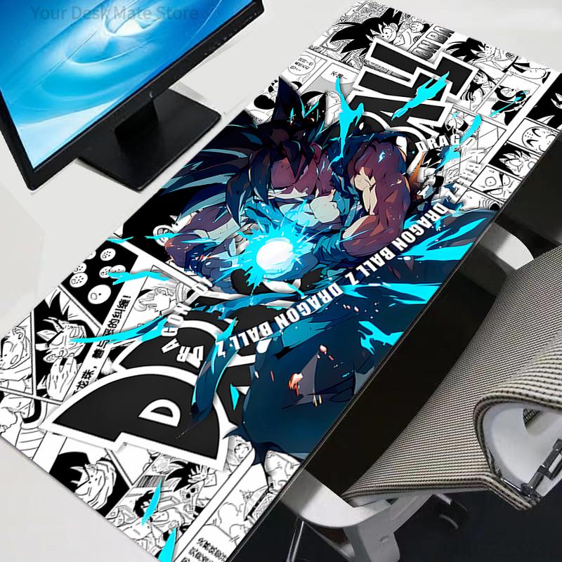 Mouse Pad Dragon Ball Anime Durable Gaming Accessories Mousepad Gamer PC Completo Computer Keyboard Desk Mat Varmilo