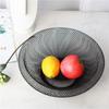 Художественная ковка Большая корзина для фруктов Полая капсульная корзина для хранения