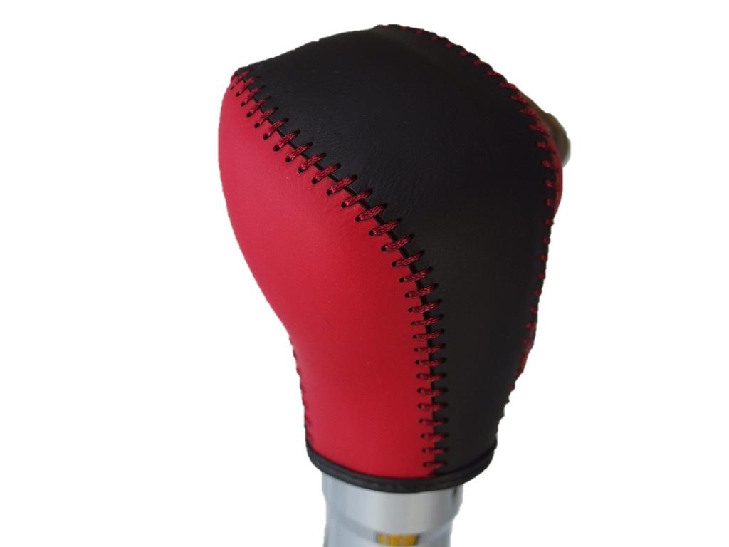 TricoloreExchange Tricolore EX Wagon R MA36 Solio Red Black Leather x Red Stitch DIY Shift Knob Натуральная кожа Перемотка Комплект 1BK3S36R1B1R MH35/55