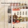 Modern 304 Stainless Steel 2-Tier Kitchen Countertop Storage Rack