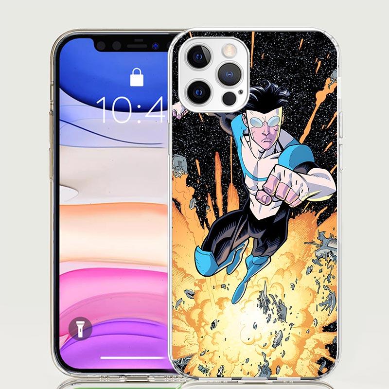 Крутой чехол I-Invincible для iPhone 17 Air 16 15 Plus 11 14 Pro Max 13 Mini 12 7 8 + SE Узорное искусство Индивидуальный чехол 17 Air