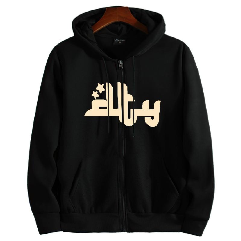 Толстовки на молнии с буквенным принтом, женская и мужская куртка, повседневная уличная одежда в стиле хип-хоп Harajuku, одежда Y2K, топы, свободная толстовка с капюшоном в стиле гранж