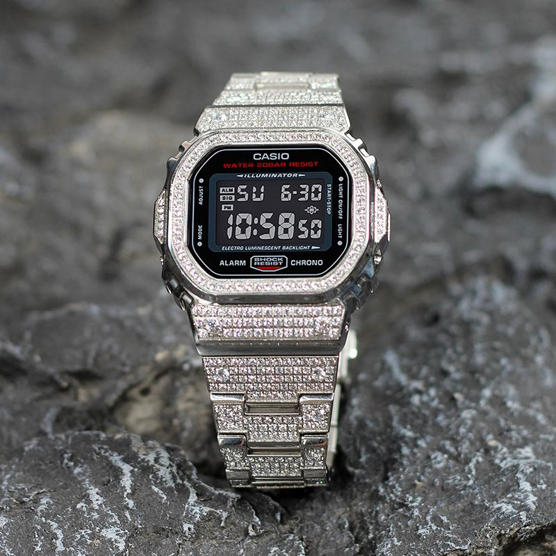Casio Унисекс Черные Часы DW-5600UHR-1A-