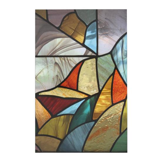 Пленка для конфиденциальности витражного окна Винтажный дом Церковь Декоративная Матовая Статическая адгезия Многоразовая УФ-защита Блокировка солнца Наклейка на стекло Покрытие