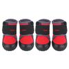 4Pcs Fashionable Pet Puppy Shoes Large Dog NOn Slip Outdoor Sports Climbing Boots(Red 70#)