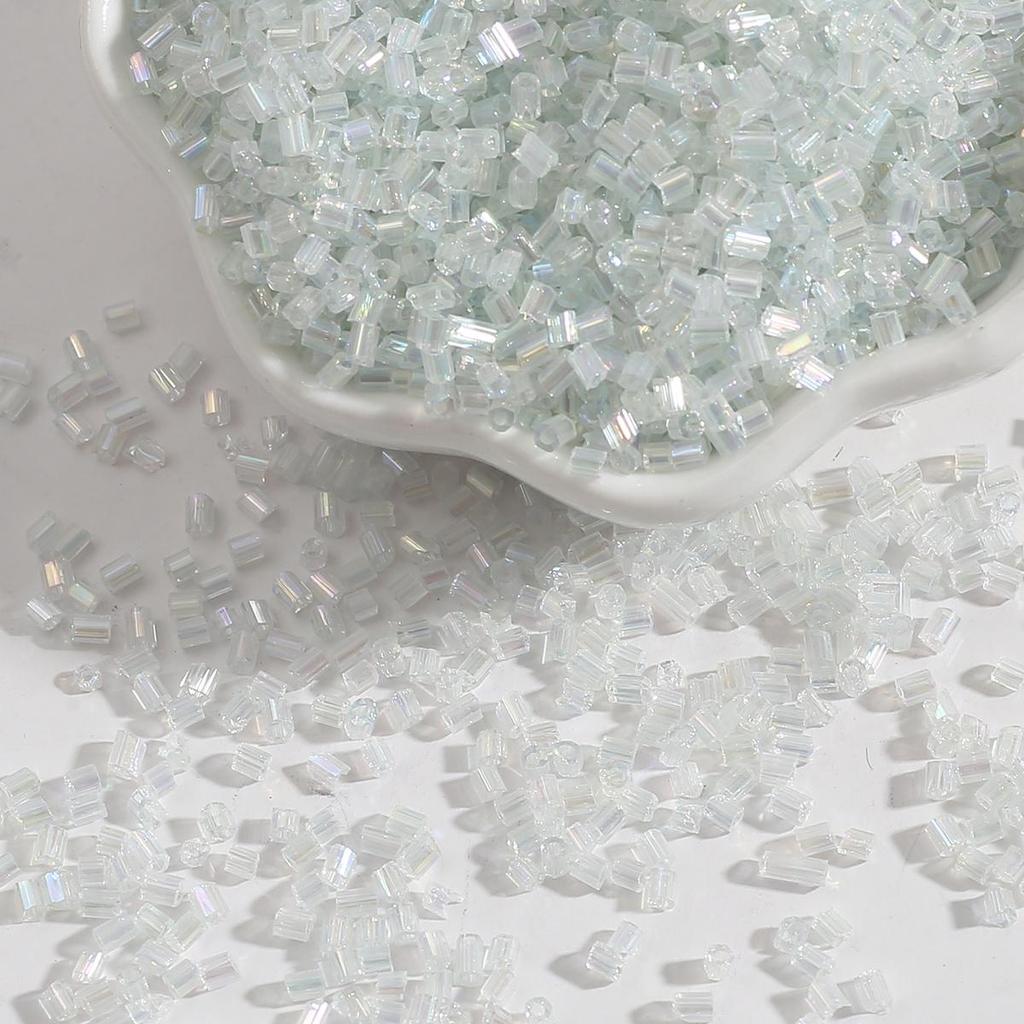 300/700 шт. Чешские цилиндрические стеклянные бисерные бусины-трубочки, европейский посевной бисер, свободные бусины для изготовления ювелирных изделий своими руками