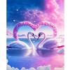Paint By Numbers For Adults Beginner Kits Acrylic Paint On Canvas Number Painting Swan For Home Diy Gift 40x50cm