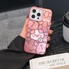 Милый розовый мультяшный поросенок Прозрачный чехол для телефона Для iPhone 17 Air16 15 14 13 12 Mini 11 Pro Max X XR XS 7 8 Plus TPU Ударопрочный чехол