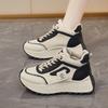 High-top Dad Shoes for Women's Korean Version of the New 2025 Autumn Student Running Comfortable Sports Thick-soled Height-increasing Casual Shoes for