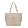 Portable Canvas Tote Bag Large Capacity Cloth Shoulder Bag Shopping Bag Mommy Handbag  Students