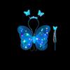 Lights Suit Girls Skirts LED Children Costume Props Angel Luminous Wings Flashing Butterfly Skirt