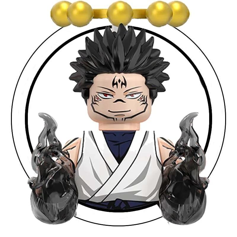 WM6202 WM6201 WM6200 WM6140 WM6139 Магическая битва Строительные блоки Мини-фигурка Итадори Юдзи Годзё Сатору Рёмен Подарки Игрушки