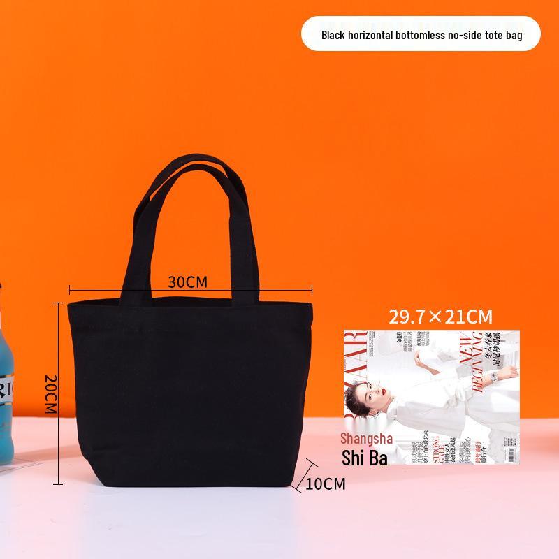 Высококачественная холщовая сумка-тоут с индивидуальным логотипом - Белая, Пустая, Персонализированная печать