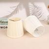 Dia 12Cm Modern Style Chandelier Fabric Lamp Shade Clip On Mini Wall Lamp Shade Hotel Bedroom Bedside Floor Lamp Shell Cover