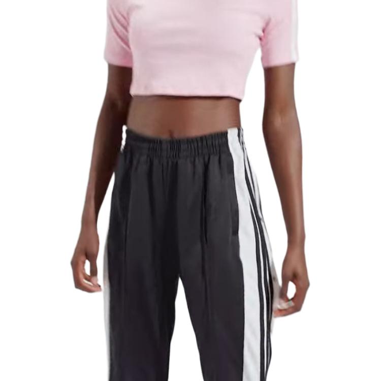 adidas Оригинальные брюки Adibreak, черные женские уличные брюки IU2519