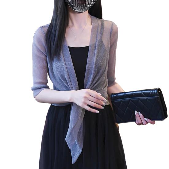 Женская рубашка с солнцезащитным кремом, длинный рукав, однотонный свободный кардиган с солнцезащитным кремом и шнуровкой, дышащее тонкое пальто