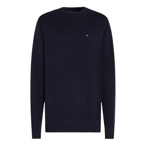 Tommy Hilfiger Mens Crew Neck Regular Long-Sleeved Jumper