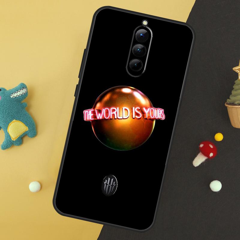 Чехол для телефона Scarface The World Is Yours Для ZTE Nubia Red Magic 9 Pro Plus 8 8S Pro Plus 6 7 6S 7S Pro 5G 5S 6R