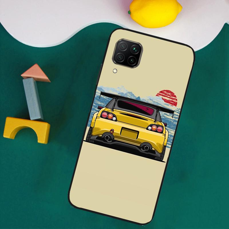 Япония JDM Чехол для автомобиля для Huawei P30 Pro P20 P40 Lite Nova 8i 3i 7i 11i 9 10 SE 5T Y60 Y61 Y70 Y90 Y91 Чехол