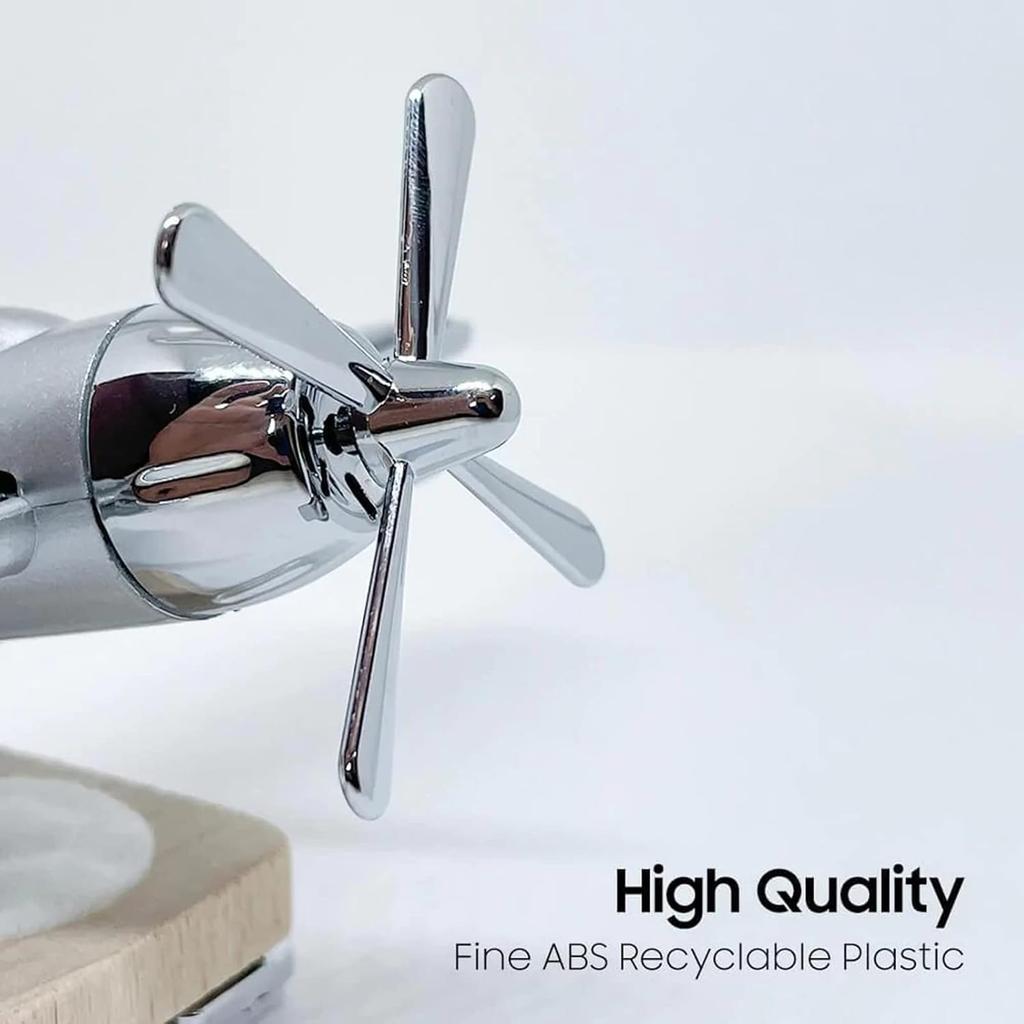 Солнечный самолет Cessna с уникальным ароматом, автомобильные освежители воздуха, украшения, вращающийся вертолет на солнечной энергии, ароматерапевтический декор для автомобиля, офиса, дома