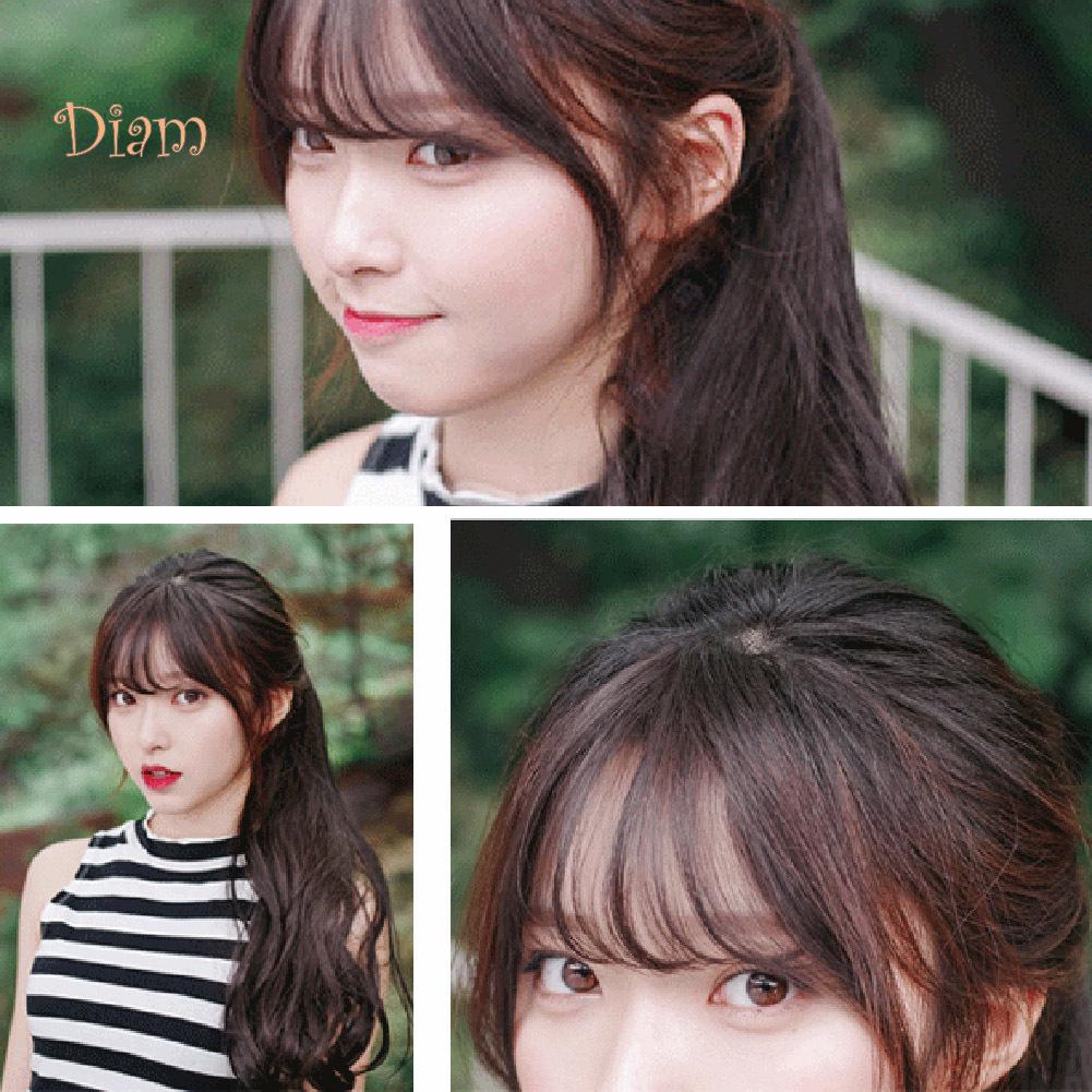 NO.PS Модные мини-воздушные челки с бахромой из синтетических накладных волос для косплея