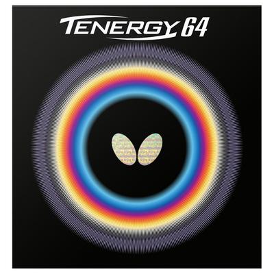 Накладка для настольного тенниса Butterfly Tenergy 64, Инвертированная Мягкая, Натяжение (Вращение), 05820, Черный, Толстый