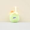 Milk Cute Tea Cup Hanging Plush Toys Student Bags Decoration Keychain Dolls
