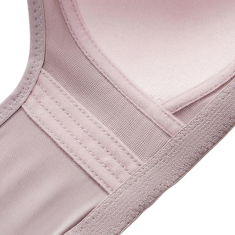 Women Active Bra Front Closure Wirefree Soft Bralette Thin Brassiere