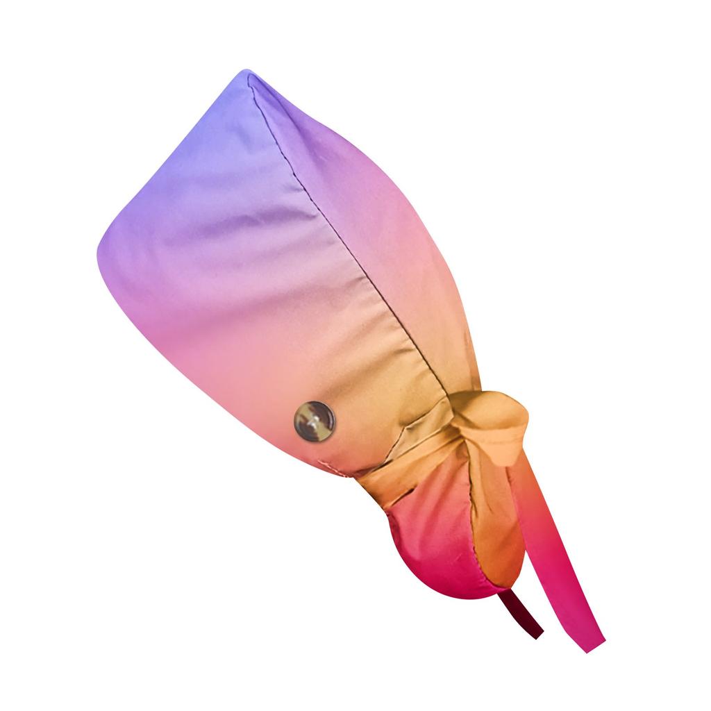 Модная рабочая кепка с градуированным принтом, повседневная женская кепка с хвостиком, кепка с помывкой, кепка Baotou