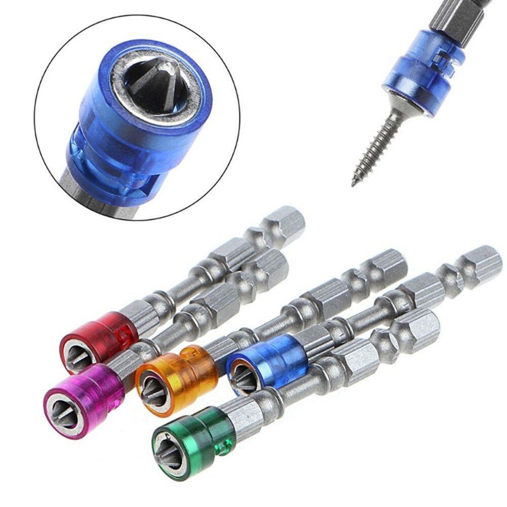 Durable 5pcs 65mm 1/4" Hex Shank Ph2 Single Head Magnetic Screwdriver Bits For Long Lasting Use