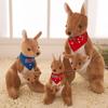 Doll Home Decor Mom Baby Kids Parent-Child Toys Stuffed Toy Stuffed Animal Doll Kangaroo Plush Toy