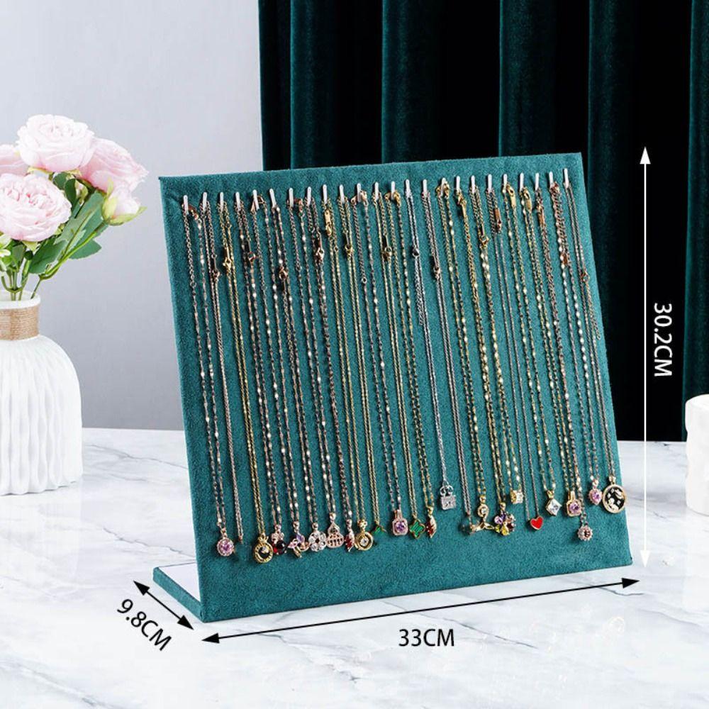 Large Bracelet Display Rack Flannel Jewelry Collection Rack New Necklace Display Shelf