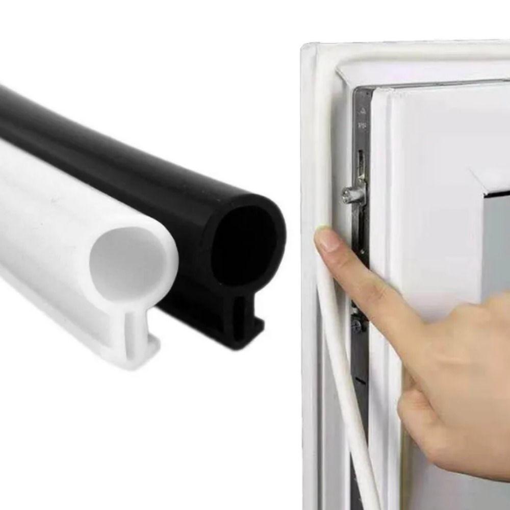 Силиконовая резина O-образный уплотнитель для дверей и окон Мягкий оконный трубчатый уплотнитель Шкаф