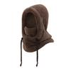 Warm Ear Protection Scarf One-piece Hat, Winter Thick Skiing and Cycling Face Mask, Windproof Hood Cap
