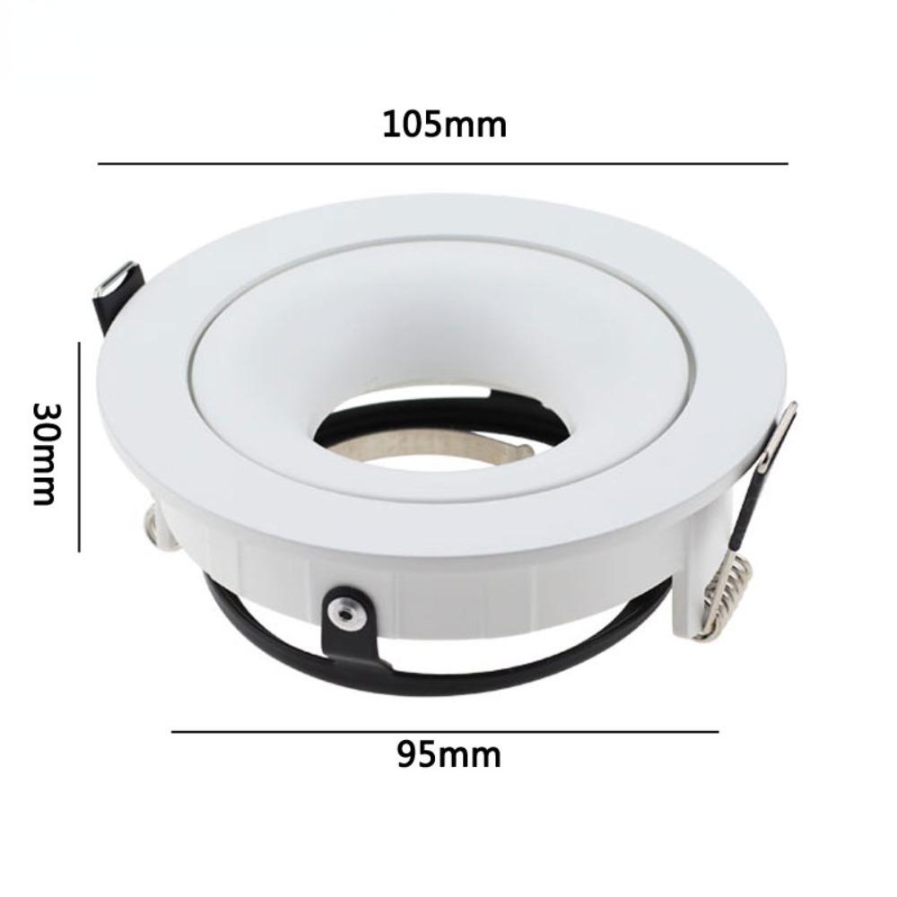 Joyinled 1/5/10 GU10 MR16 Светодиодный точечный светильник Регулируемый встраиваемый потолочный светильник для домашнего декора осветительный прибор