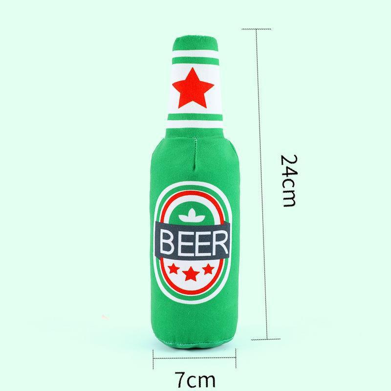 Interactive Cotton Rope Dog Toy with Plush & Sound Features