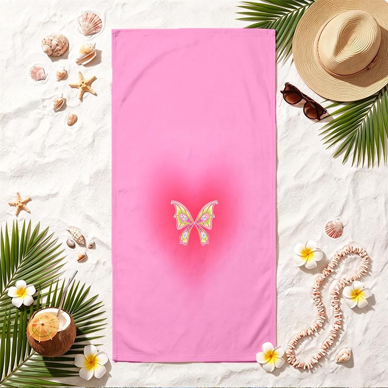 Winx Club Soft Beach Towel Stylish Beach Pool Towel for Summer Seaside Vacation Travel